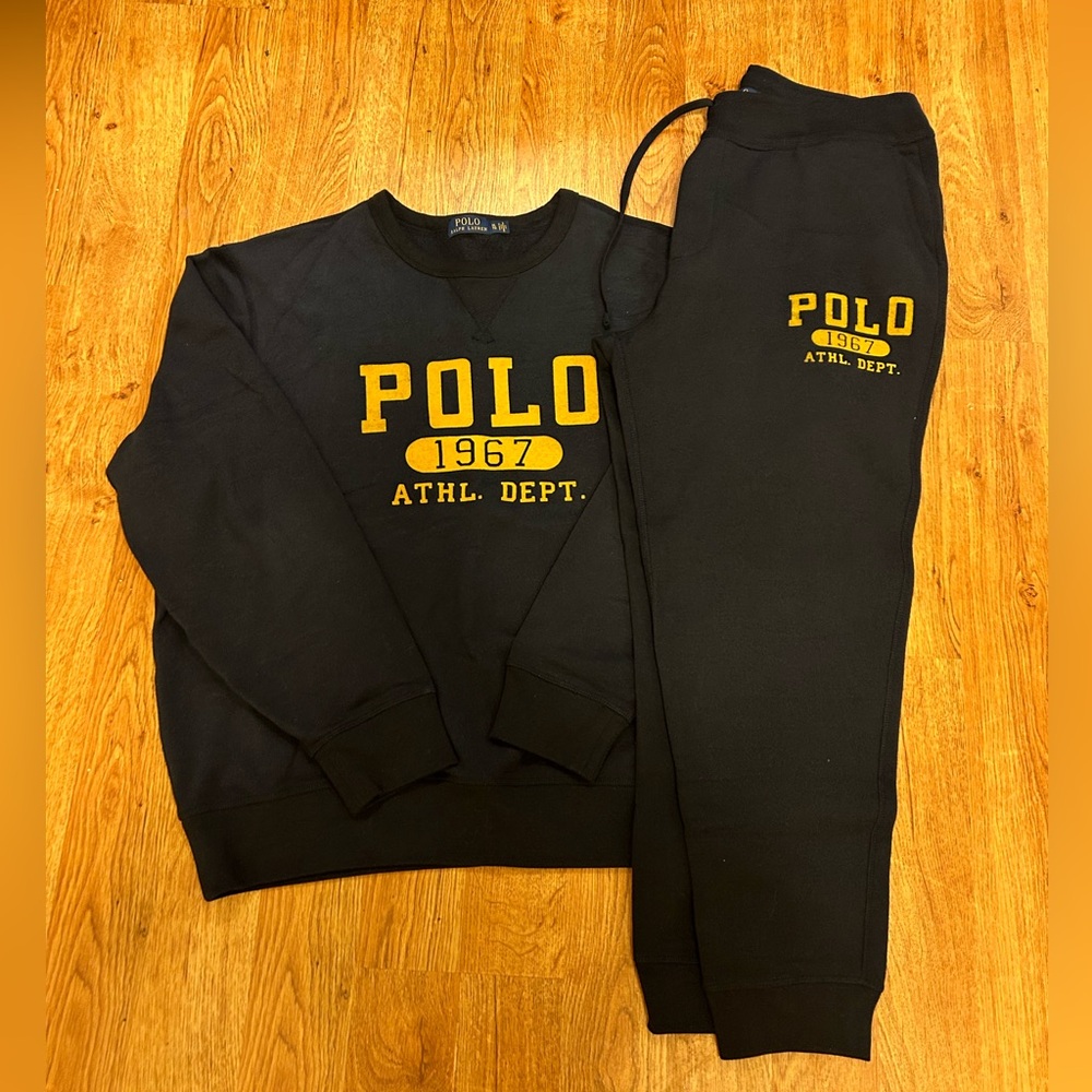 Polo Sport Ralph Lauren Sweatsuit size XL navy blue good condition